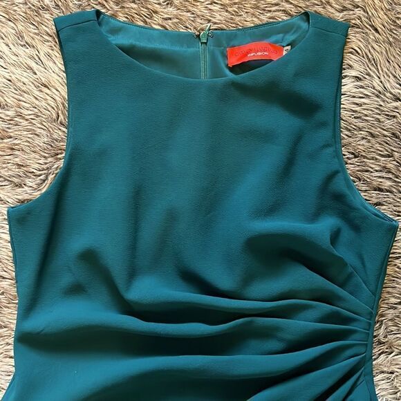 Carmen marc valo green midi dress - Picture 2 of 4